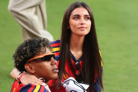 Lamine Yamal's girlfriend celebrates Spain's World Cup triumph with emotional message