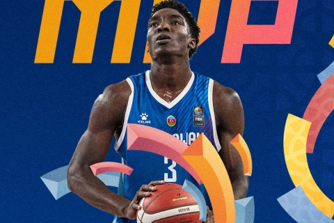 Баскетболист сборной Азербайджана во второй раз стал MVP матча чемпионата Европы U-20