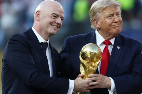 Трамп хочет, чтобы Инфантино стал новым генеральным секретарем ООН