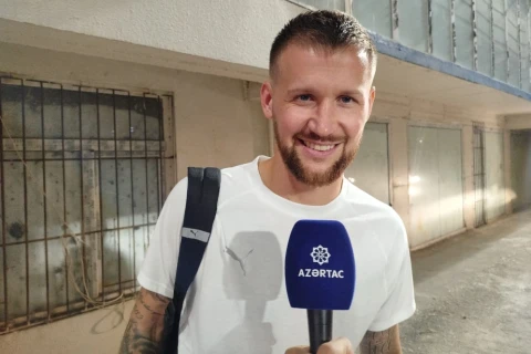 “KuPS”un hücumçusu: Bəxtimiz gətirdi ki, oyun böyük hesabla bitmədi - MÜSAHİBƏ