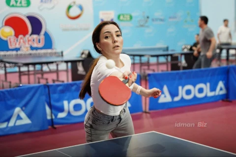 Media nümayəndələri arasında “Baku Media Open” stolüstü tennis turniri keçirilib