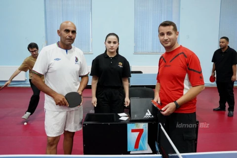 Media nümayəndələri arasında “Baku Media Open” stolüstü tennis turniri keçirilib