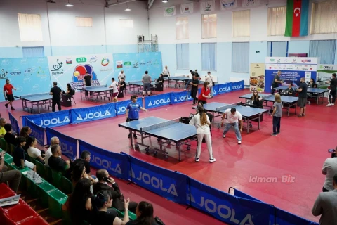Media nümayəndələri arasında “Baku Media Open” stolüstü tennis turniri keçirilib