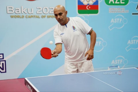 Media nümayəndələri arasında “Baku Media Open” stolüstü tennis turniri keçirilib