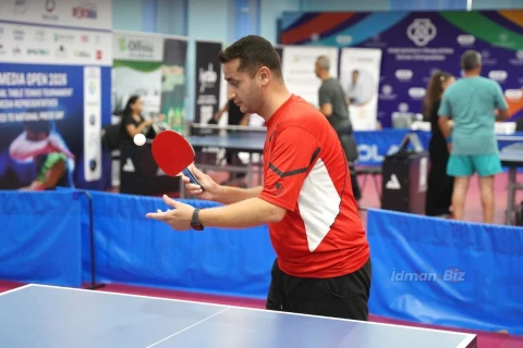 Media nümayəndələri arasında “Baku Media Open” stolüstü tennis turniri keçirilib