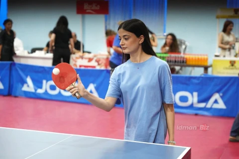 Media nümayəndələri arasında “Baku Media Open” stolüstü tennis turniri keçirilib