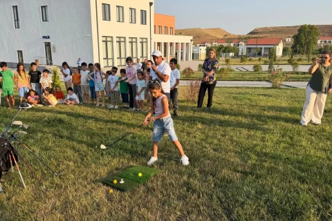 Cəbrayıl və Qazax rayonlarında qolf üzrə tanıtım təlimləri keçirilib - FOTO