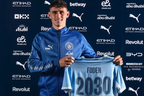 Fil Foden “Mançester Siti” ilə müqaviləsini 2030-cu ilə qədər uzatdı - RƏSMİ