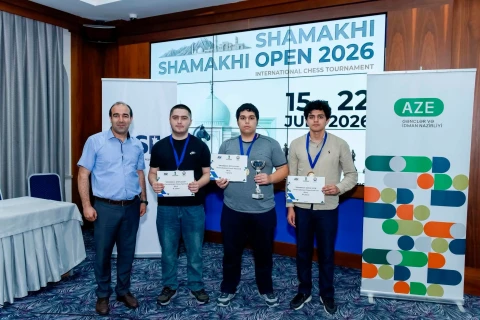 “Shamakhi Open 2026” Beynəlxalq Şahmat Festivalının qalibləri məlum olub - FOTO