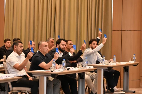 Elkhan Samadov re-elected PFL president