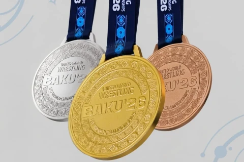 Bakıda baş tutacaq U17 dünya çempionatının medalları təqdim edilib