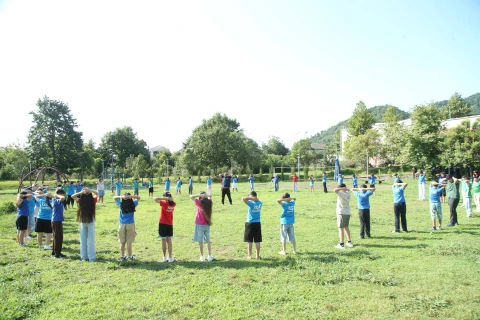 Şəhid övladları Lənkəranda idman tədbirlərində iştirak edir - FOTO