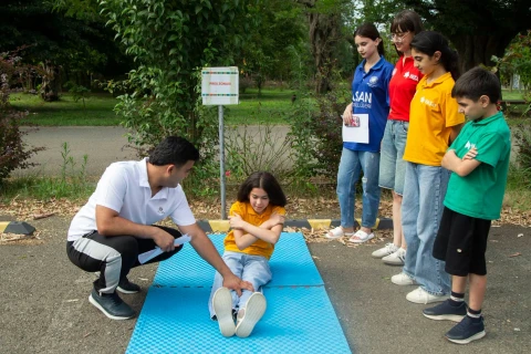 Şəhid övladları Lənkəranda idman tədbirlərində iştirak edir - FOTO