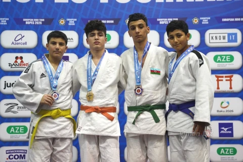 European Judo Hopes Tournament gets underway in Baku