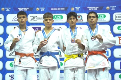 European Judo Hopes Tournament gets underway in Baku