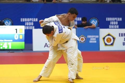 European Judo Hopes Tournament gets underway in Baku