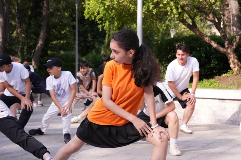 “Səhər idmanı” layihəsi Dədə Qorqud parkında davam edib - FOTO