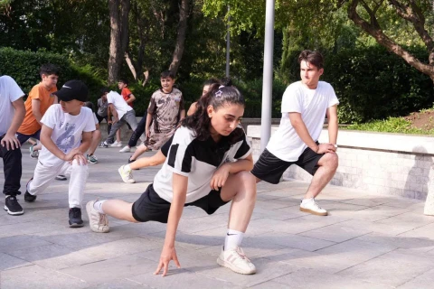 “Səhər idmanı” layihəsi Dədə Qorqud parkında davam edib - FOTO