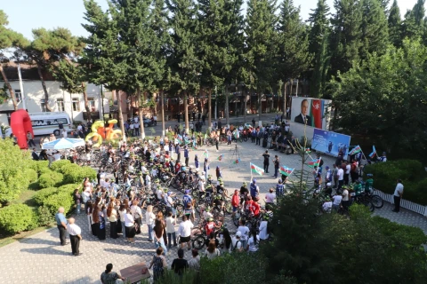 Qazaxda velosiped üzrə Federasiya Kuboku yarışları keçirilib - FOTO/VİDEO