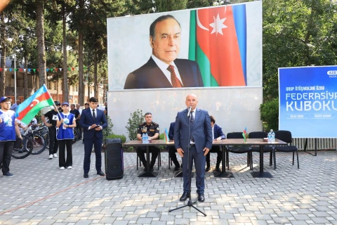Qazaxda velosiped üzrə Federasiya Kuboku yarışları keçirilib - FOTO/VİDEO