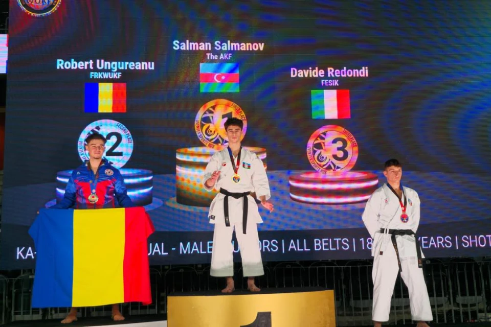 Karateçilərimiz WUKF dünya çempionatında 4 medal qazanıblar