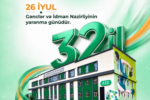 Gənclər və İdman Nazirliyinin yaradılmasından 32 il ötür