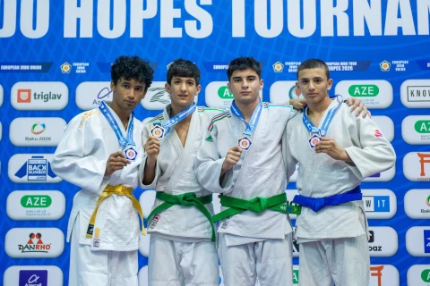 Avropa Cüdo Ümidləri Turniri başa çatıb – YENİLƏNİB + FOTO
