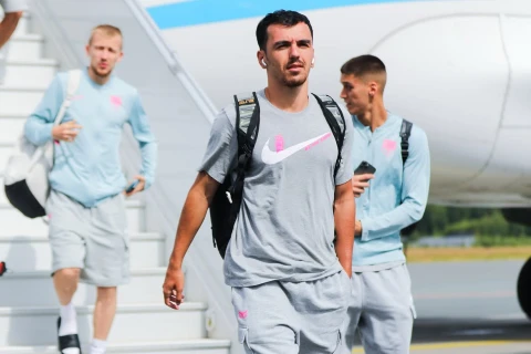 "Сабах" прибыл в Финляндию на ответный матч Лиги чемпионов УЕФА - ФОТО
