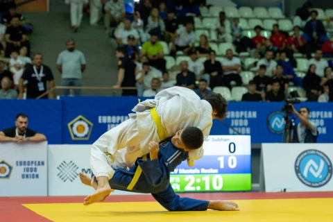 Avropa Cüdo Ümidləri Turnirində U-14-lərin mübarizəsi başa çatıb - FOTO