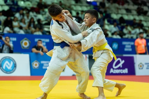 Avropa Cüdo Ümidləri Turnirində U-14-lərin mübarizəsi başa çatıb - FOTO