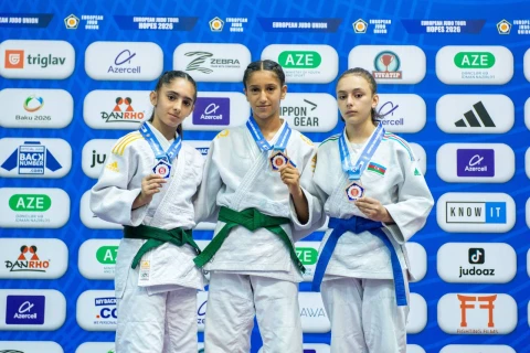 Avropa Cüdo Ümidləri Turnirində U-14-lərin mübarizəsi başa çatıb - FOTO