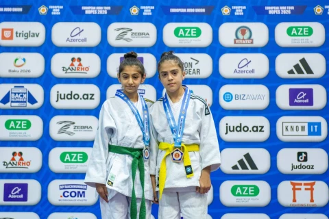 Avropa Cüdo Ümidləri Turnirində U-14-lərin mübarizəsi başa çatıb - FOTO