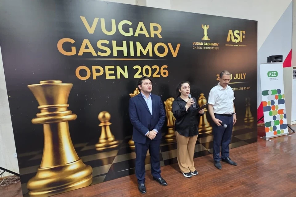 “Vugar Gashimov Open 2026” beynəlxalq turnirinin açılışı olub - FOTO