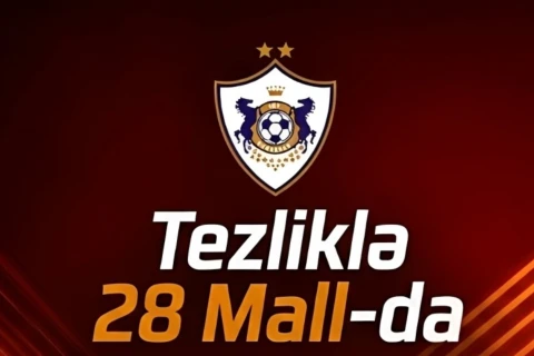 “Qarabağ” “28 Mall”da “Fan Shop” mağazası açır