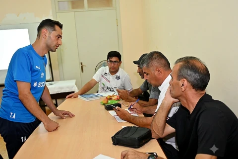 AFFA “İmişli” akademiyasının məşqçiləri ilə təlim keçirdi - FOTO