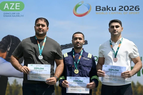 Bakıda keçirilən stend atıcılığı üzrə yarışın qalibləri açıqlandı - FOTO
