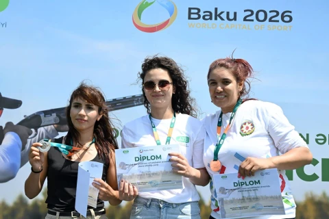 Bakıda keçirilən stend atıcılığı üzrə yarışın qalibləri açıqlandı - FOTO