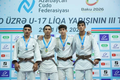 Cüdo üzrə U-17 yeniyetmələr arasında Liqa yarışının üçüncü turu start götürüb