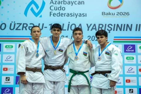 Cüdo üzrə U-17 yeniyetmələr arasında Liqa yarışının üçüncü turu start götürüb