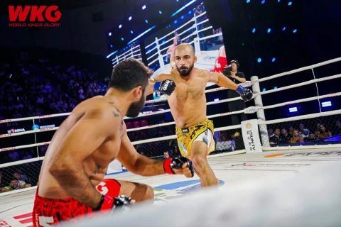 Турал Аскеров нокаутировал египтянина за 28 секунд - ФОТО