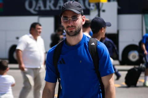 “Qarabağ” cavab oyunu üçün Bolqarıstana yola düşüb - FOTO
