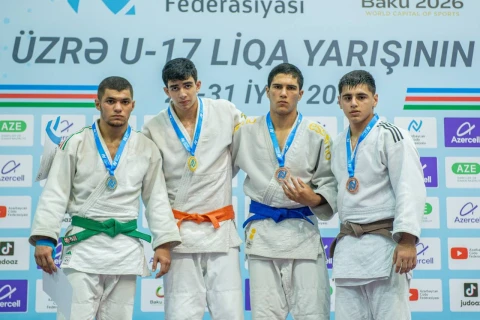 Yeniyetmə cüdoçular arasında Liqa yarışı davam edir