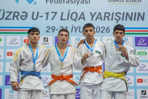 Yeniyetmə cüdoçular arasında Liqa yarışı davam edir