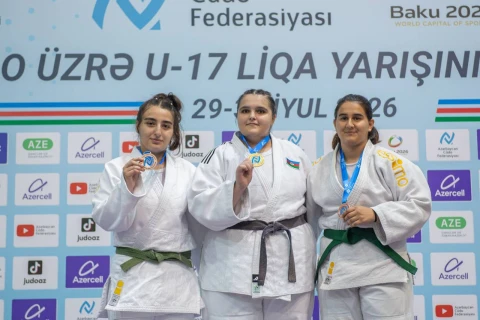 Yeniyetmə cüdoçular arasında Liqa yarışı davam edir