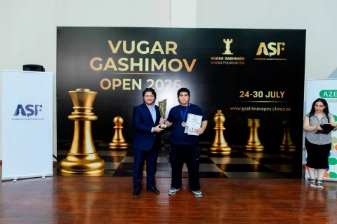 Определились победители Vugar Gashimov Open 2026 - ФОТО