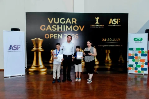 Определились победители Vugar Gashimov Open 2026 - ФОТО