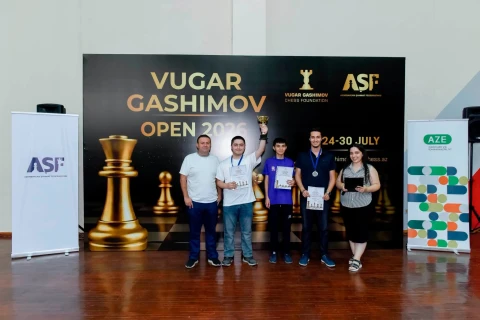 Определились победители Vugar Gashimov Open 2026 - ФОТО