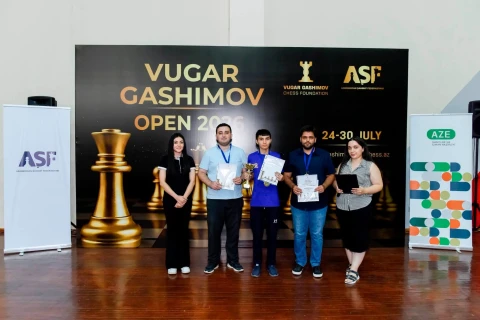 “Vugar Gashimov Open 2026” beynəlxalq şahmat turnirinin qalibləri məlum olub - FOTO