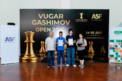 Определились победители Vugar Gashimov Open 2026 - ФОТО