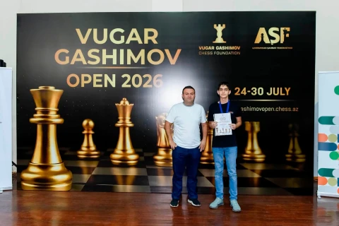Определились победители Vugar Gashimov Open 2026 - ФОТО